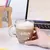 Set x 2 tazas de vidrio