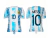 Globo metalizado camiseta Messi