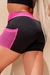 SHORT COM BOLSO ARRASTÃO PRETO E PINK NEON - comprar online