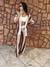 Conjunto Tricot Astral Marrom - comprar online