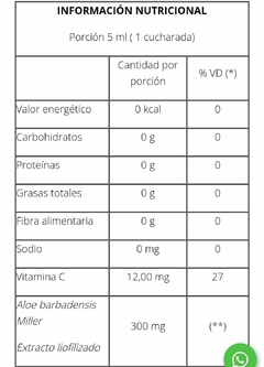 Aloe Vera Berries Bebible Aumenta Defensas Natier en internet