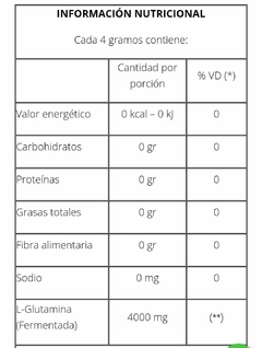 Pack X2 Glutamina Natural Mejora Estructura Muscular Natier 200gr - comprar online