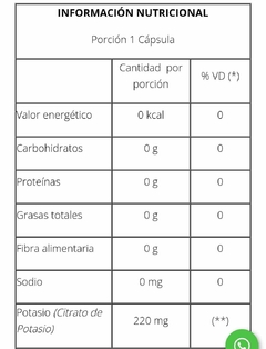 Pack X3 Potasio Puro Insomnio Natier 50 Capsulas - comprar online