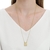 Colar Escapulário Cruz. Banhado a ouro 18k. - comprar online