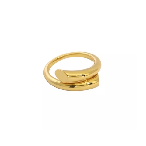 Anel Hug - Banho de ouro