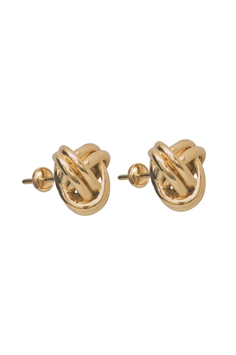 Brinco Navy - Prata 925 com banho de ouro - comprar online