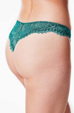 Calcinha Fio Renda Boreal Verde - Jogê - comprar online