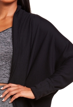 KIMONO OVERTOP FITNESS YOGA PRETO - PLIE na internet