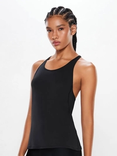 Regata Alça Fina Essentials Preto - Body For Sure - La Messon Intimates