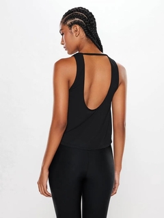 Regata Lisa Essentials Preto - Body For Sure - comprar online