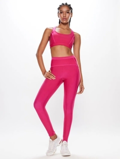 Legging Com Recortes Lisa 360 Pink Olinda - Body For Sure - loja online