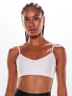 Top Alça Reta Basic Branco - Body For Sure - comprar online