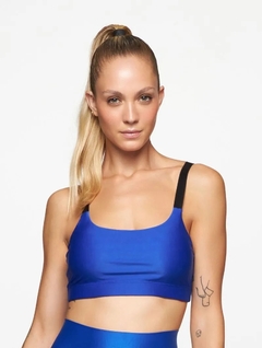 Top Com Regulagem Basic Azul Royal - Body For Sure - comprar online