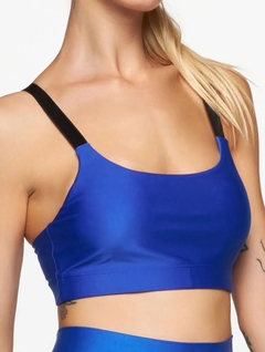 Top Com Regulagem Basic Azul Royal - Body For Sure - La Messon Intimates