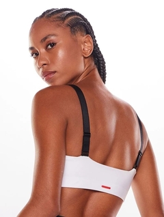 Top Com Regulagem Basic Branco - Body For Sure - comprar online