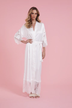 ROBE LONGO NOIVA OFF WHITE - LA ROUGE BELLE na internet