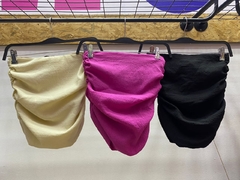 Saia mini franzido diversas cores - comprar online