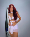 Vestido tule YASS branco