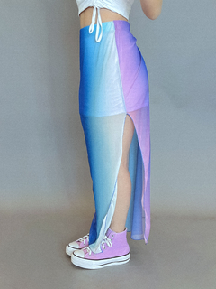 Saia tule com forro estampa fairy na internet