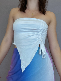 Cropped pontas tropical - BY Famelli