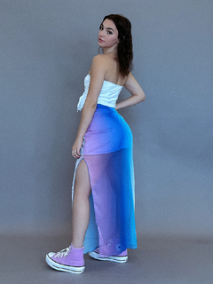 Cropped pontas tropical - BY Famelli