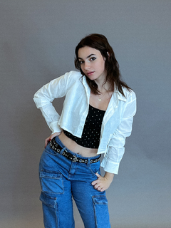 Camisa cropped