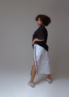 Camiseta mc oversize gola alta bdd hyde park preto - loja online
