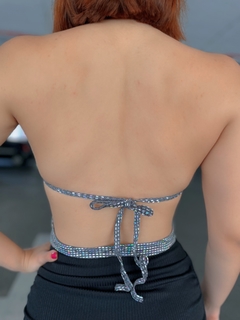 Cropped butterfly shine - loja online