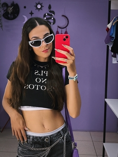 Cropped PLS NO PHOTOS - loja online