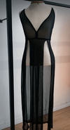 Vestido tule abertura