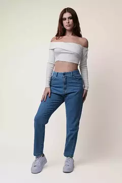Calça mom jeans