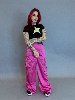 Babylook mc mc estrela preto - BY Famelli