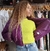 Puff Violeta Corta