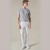 Calça Jeans Bolso Faca Branca - Masc - comprar online