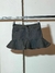 Pollera GRIS JEANS VOLADOS