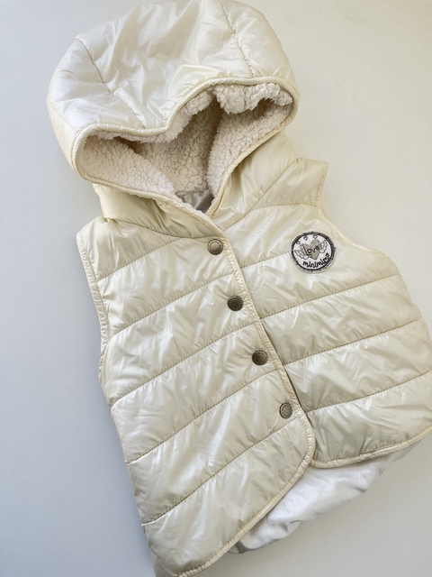 Chaleco inflable blanco platinado Mimo 12m (266)