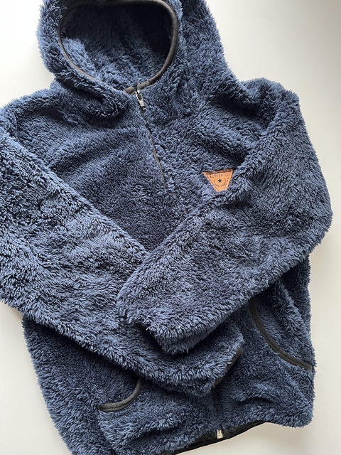 Campera azul piel t10a (210)