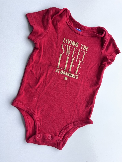 Body carters rojo t6m sweet life (95)