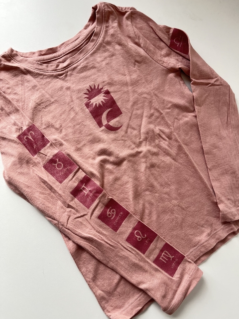 Remera Rosa horoscopo Gap t6-7a (117)