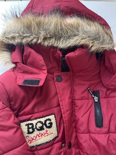 Campera roja inflable t12a Con piel (210) - Indy circular