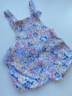 Jardinero de algodon con volados Mimo t6m (48)