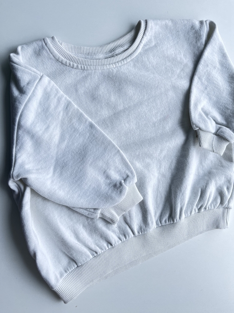 Buzo blanco rustico 4-5a Zara (114)