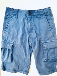 Bermuda azul gabardina gastada Kevingstone t10 a (182)