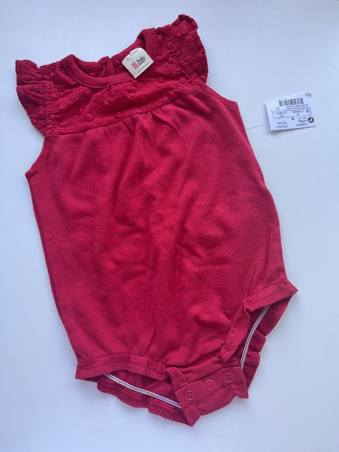 Body musculosa rojo Teddy boom NUEVO t6m (48)