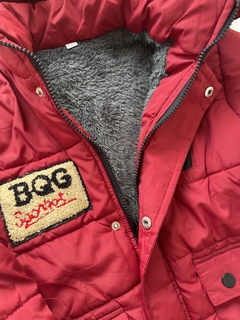 Campera roja inflable t12a Con piel (210) - comprar online