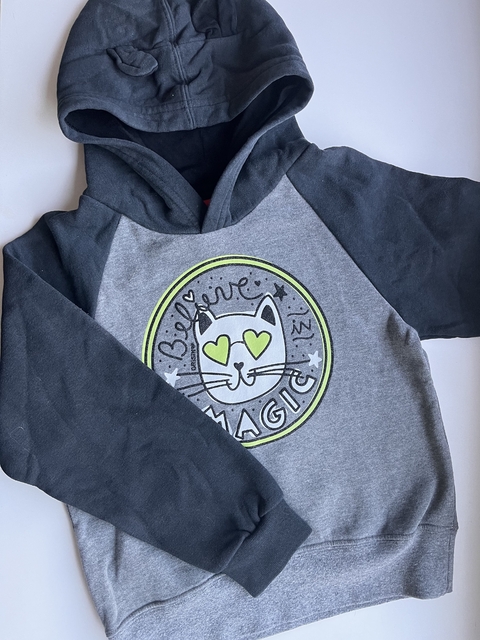 Buzo gris negro y gris "magic" Grisino G7-8a(181)2da oportunidad