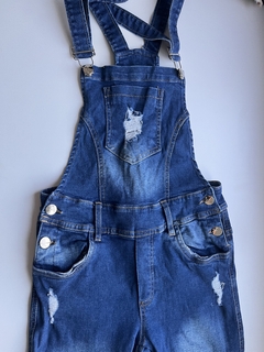 jardinero azul con bolsillos de jean Lavaditas 14a(181) - comprar online