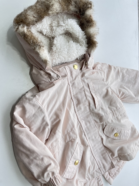 Campera rosa corderito H&M 9-12m(105)