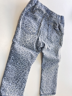 Jean animal print azul HyM 6_9m (51) - comprar online