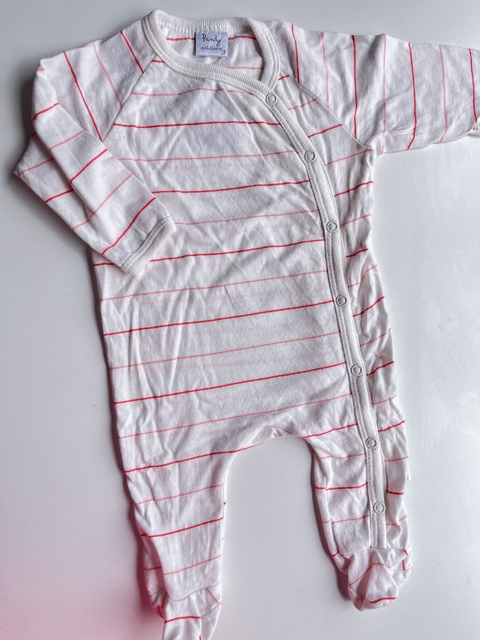 Enterito blanco lineas rosas Pandy t3m (196)